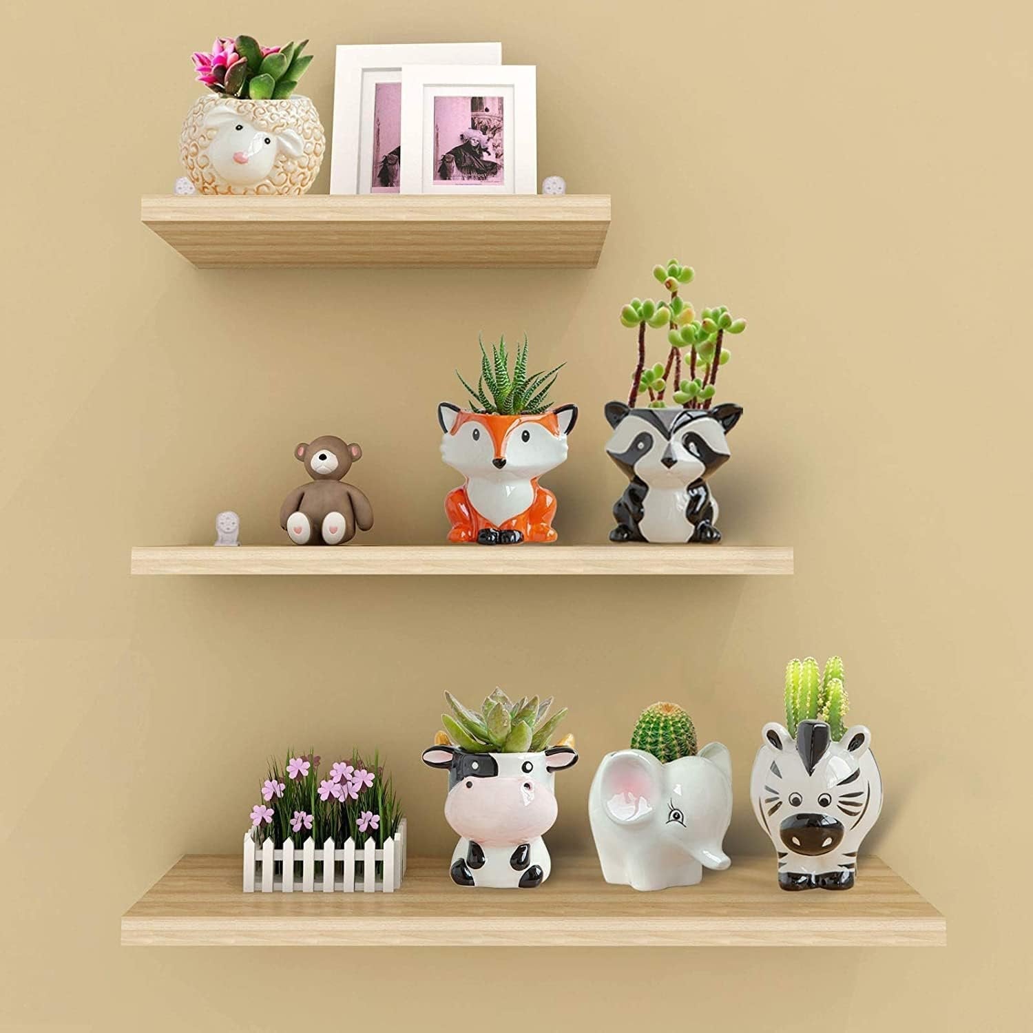 Cartoon Mini Pots Ceramic Animal Flower Pot