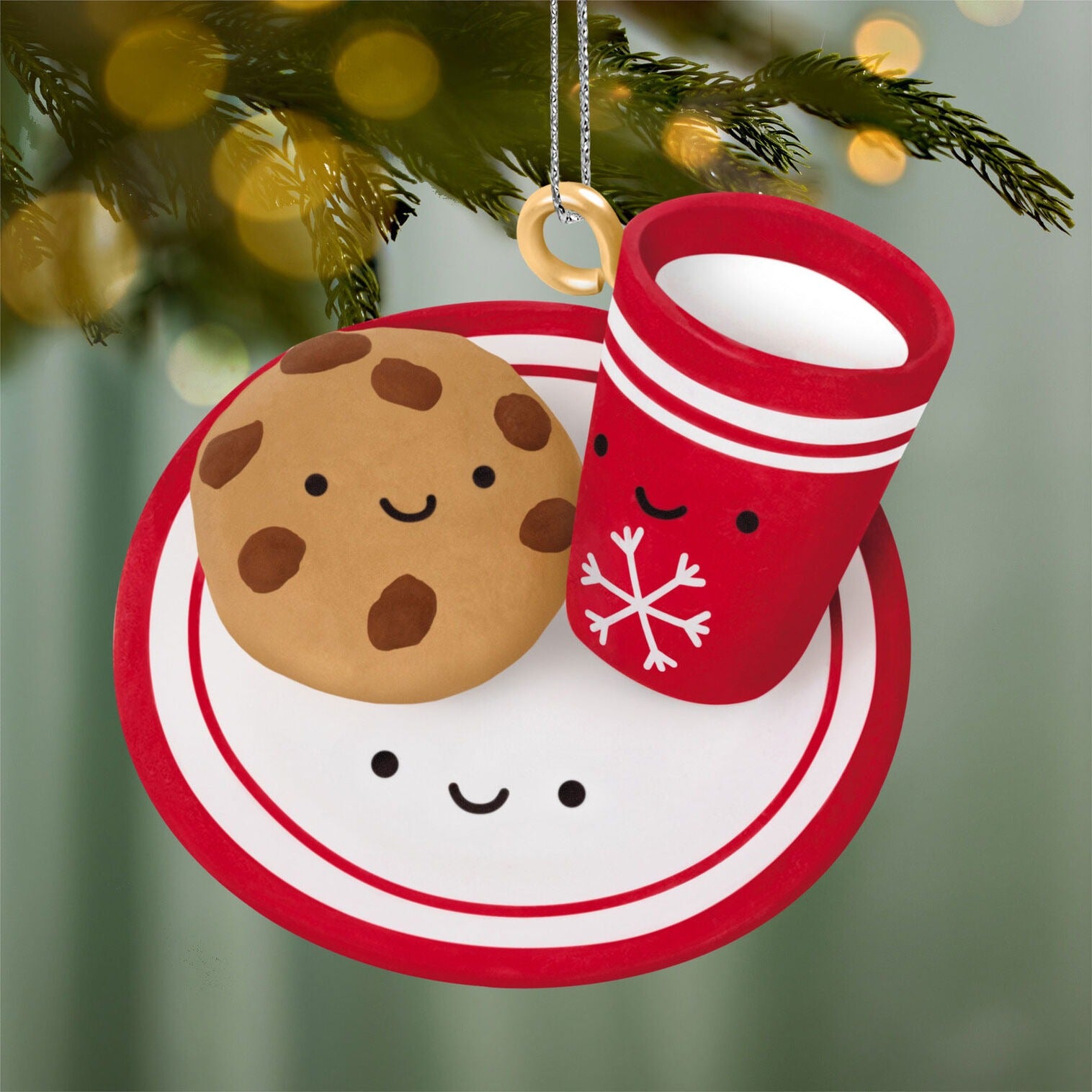 Mini Milk and Cookies Better Together Ornament