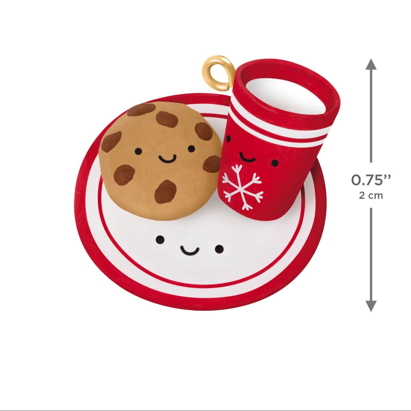 Mini Milk and Cookies Better Together Ornament