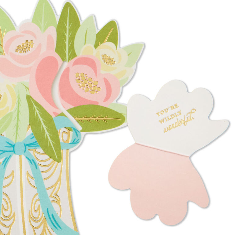 No One Else Could Fill Your Boots Papercraft Encouragement Card with Mini Card