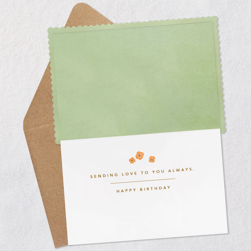 Sending Love to You Always Birthday Card