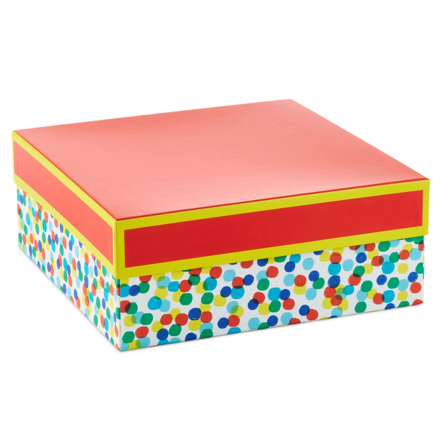 Square Colorful Dots Gift Box