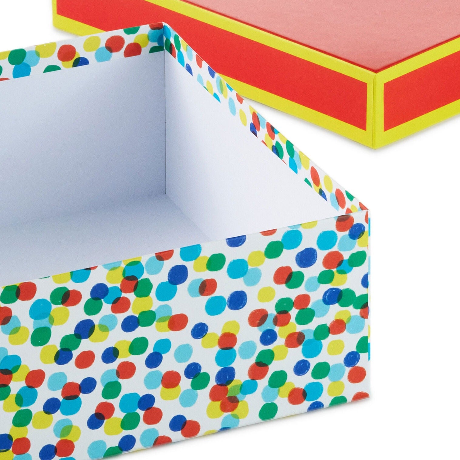 Square Colorful Dots Gift Box